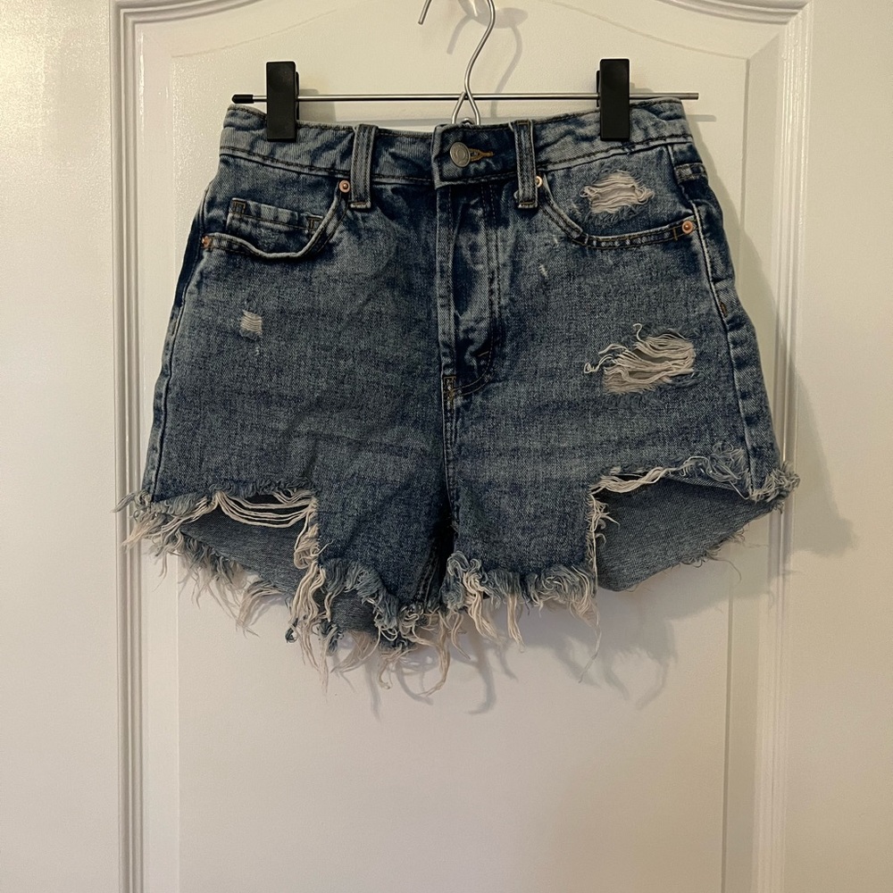 Wild Fable Denim frayed shorts
